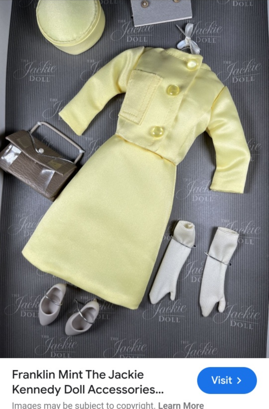 Franklin Mint The Jackie Kennedy Doll Accessories - photo 2