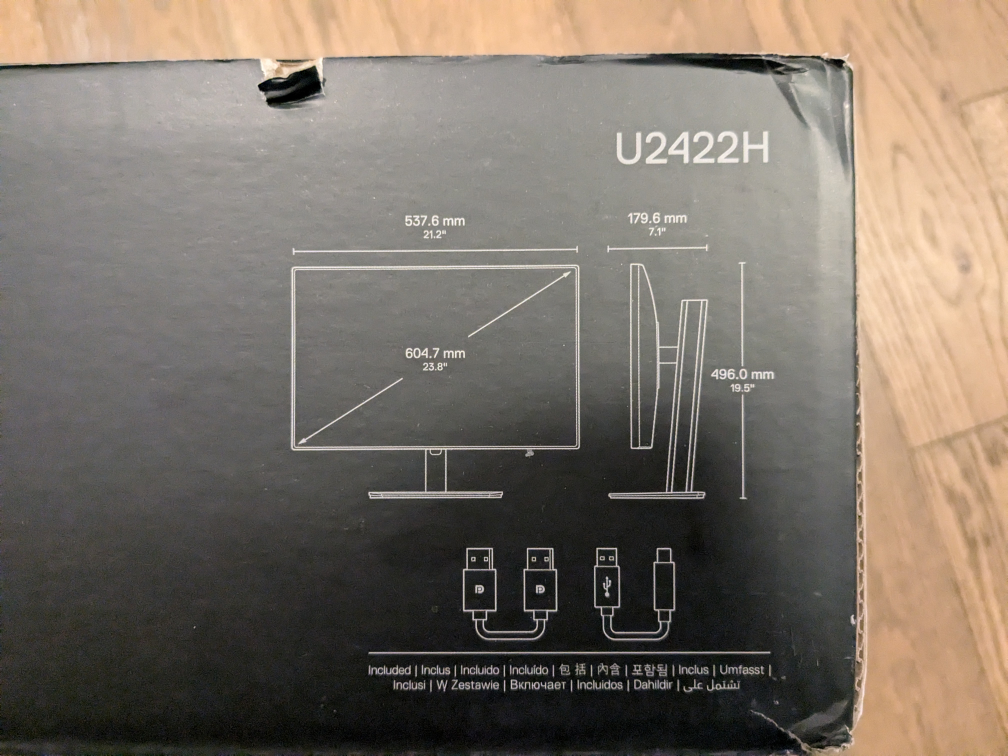 Dell U2422H 24" IPS LED 1080p Monitor (Brand New) - photo 3