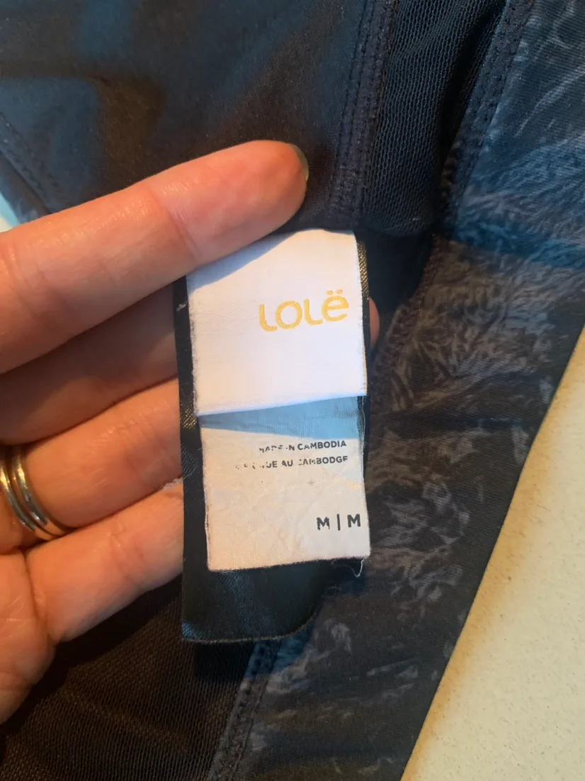 Lole sports bra size medium image indicator(4)