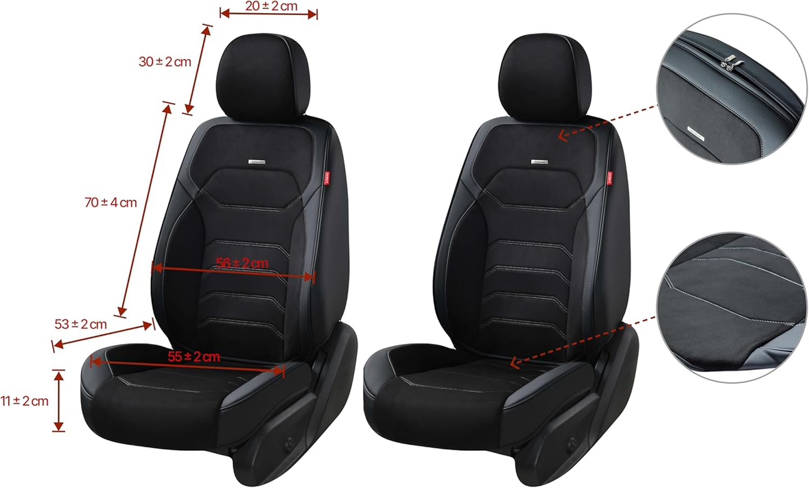 Car Seat Covers, Full Set, Universal Fit - Verona - photo 5