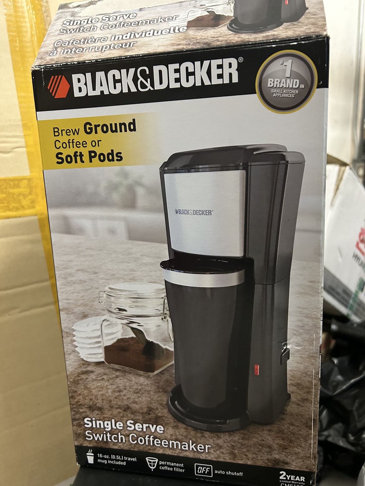 Black & Decker Single Serve Coffee Maker
