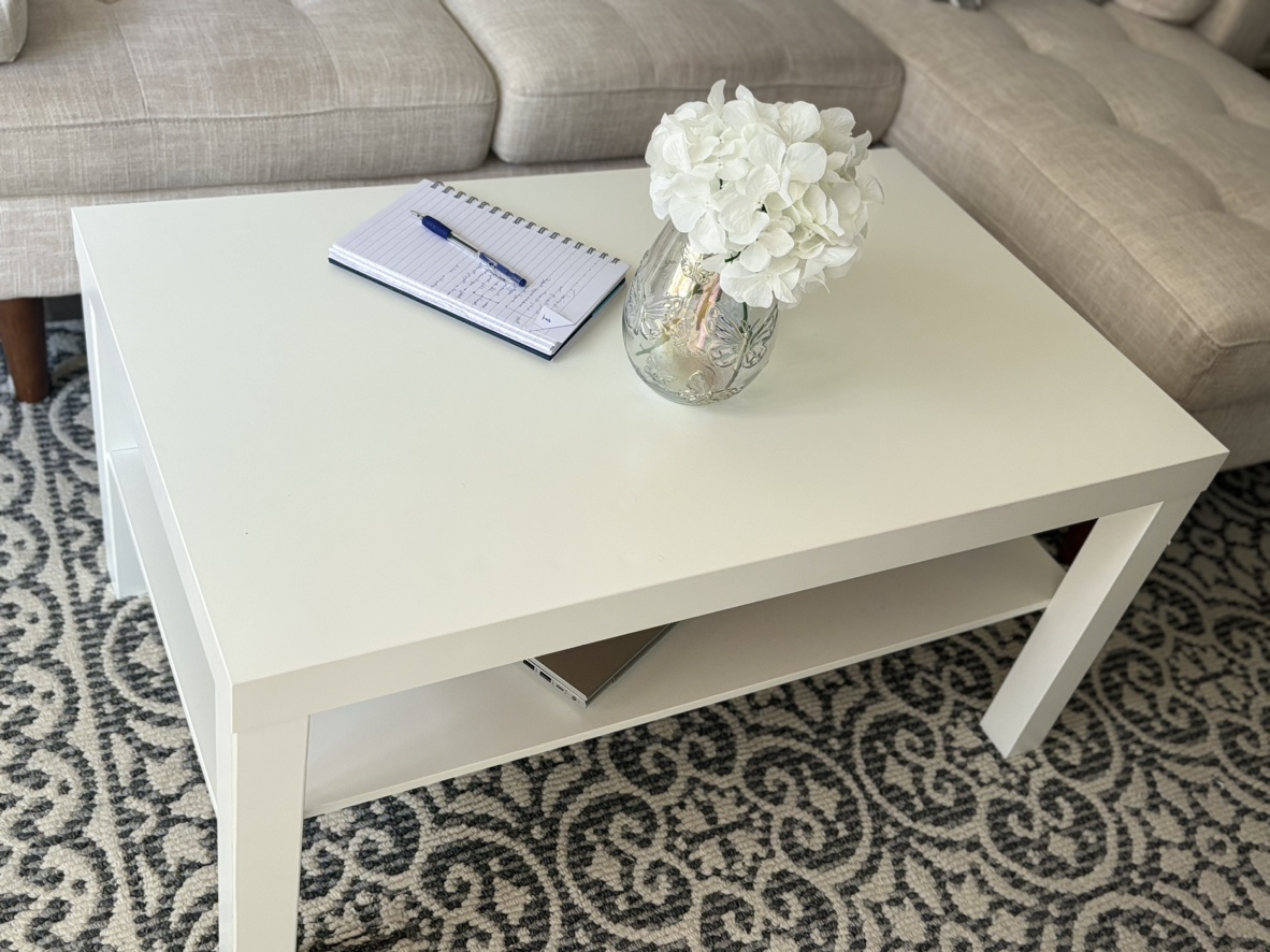 White Coffee Table