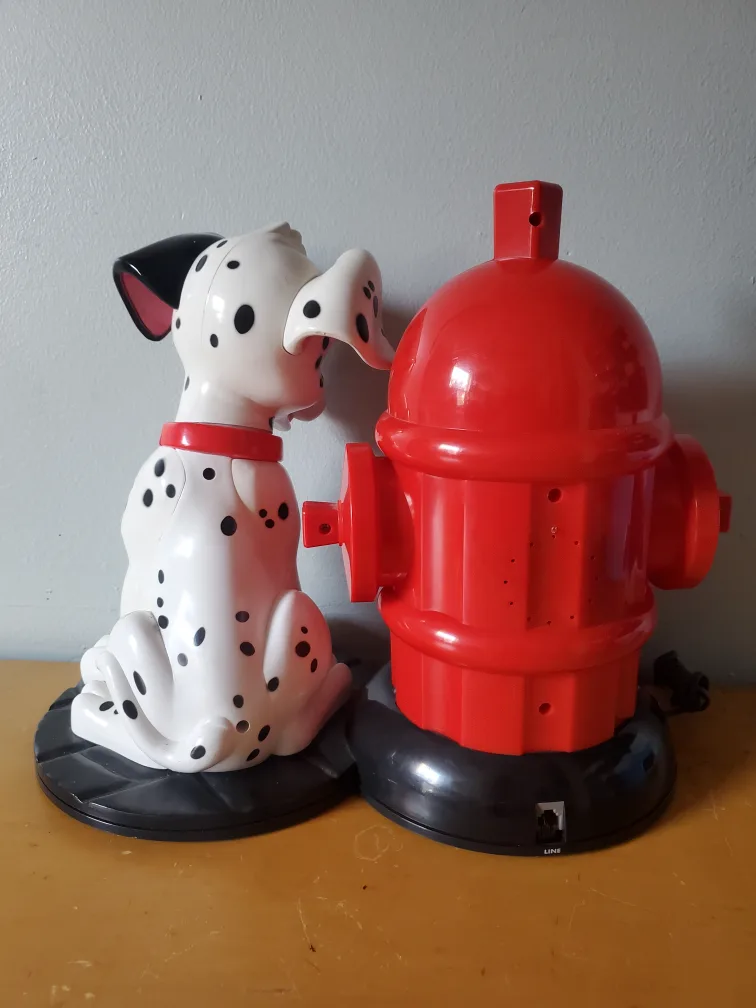 Disney 101 Dalmatians Brooktel Telephone Audio Vintage Rare image indicator(3)