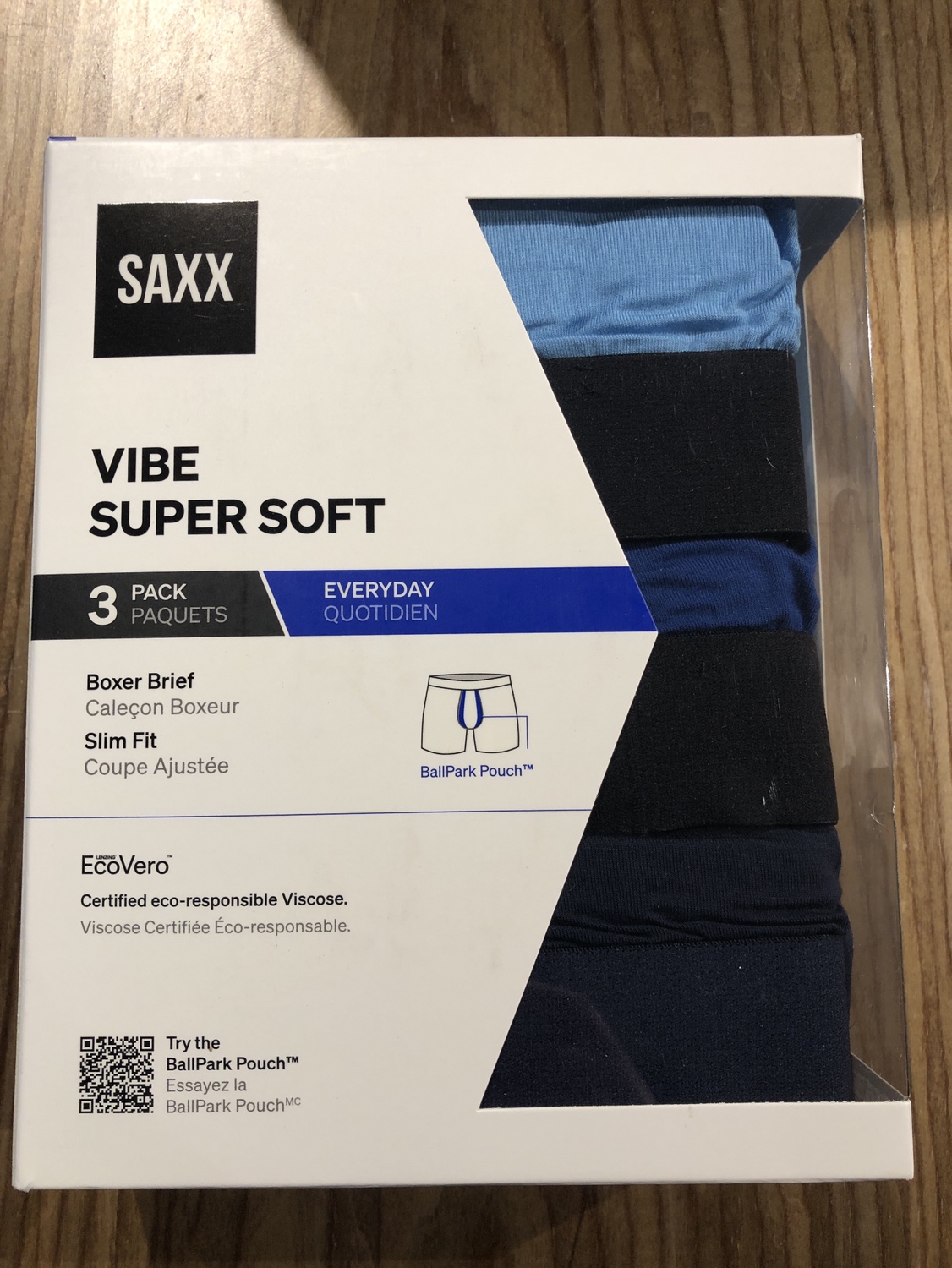 Men's Boxer Briefs - 3 pack