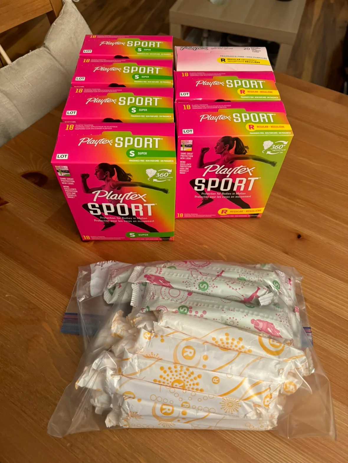 Playtex Sport Tampons (Super and Regular) thumbnail