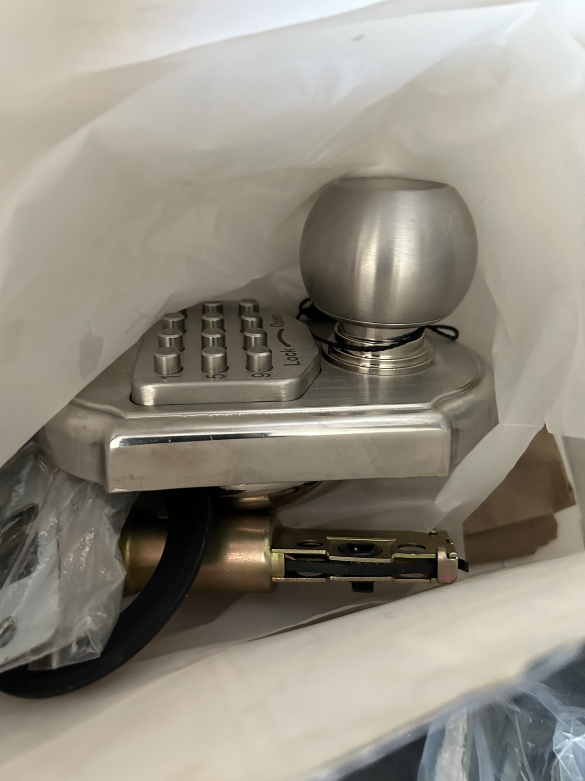 Digital Door Lock with Key - photo 4