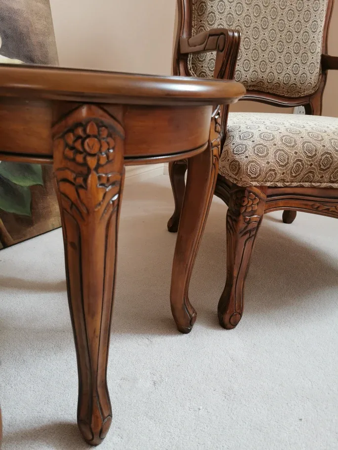 Pair of Armchairs with Matching Table image indicator(2)