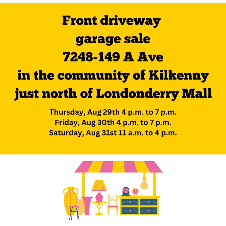 Garage Sale - North East YEG - bonus two others nearby. image indicator(2)