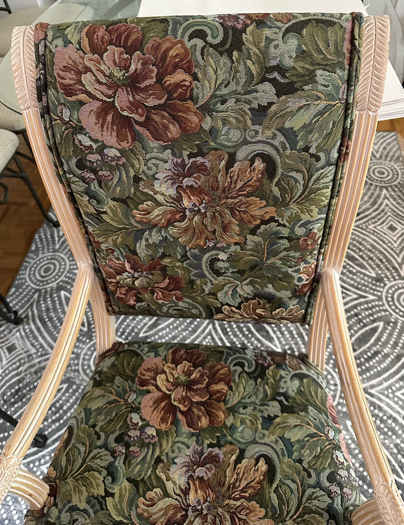 Floral Dining Chair - photo 3