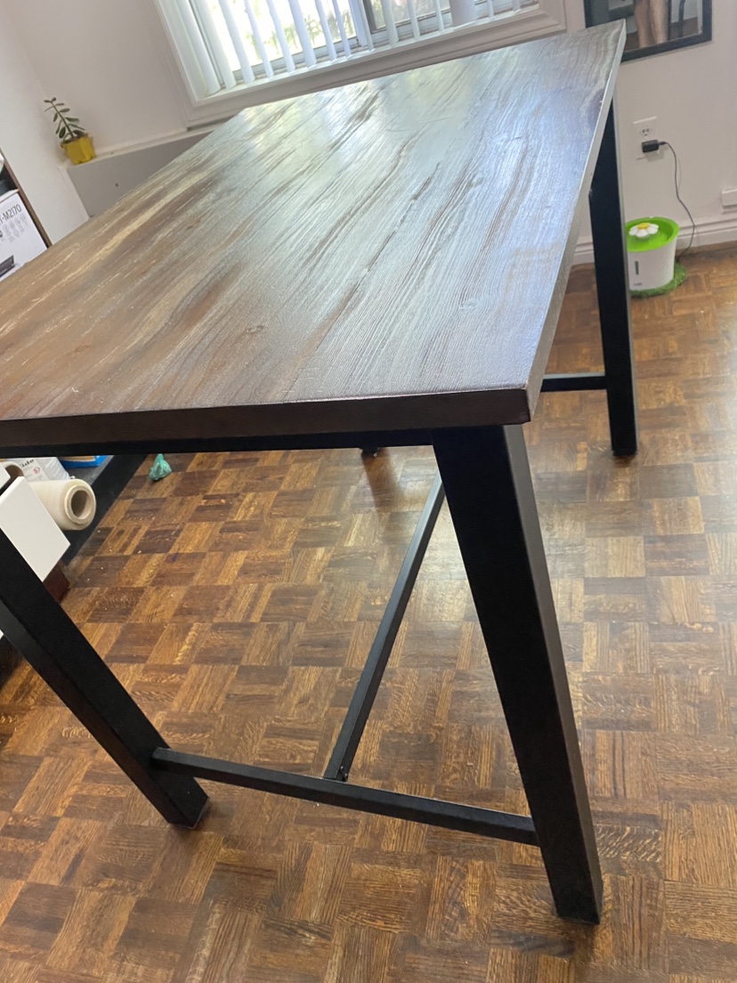 Dining Table Set with 4 Stools - photo 3