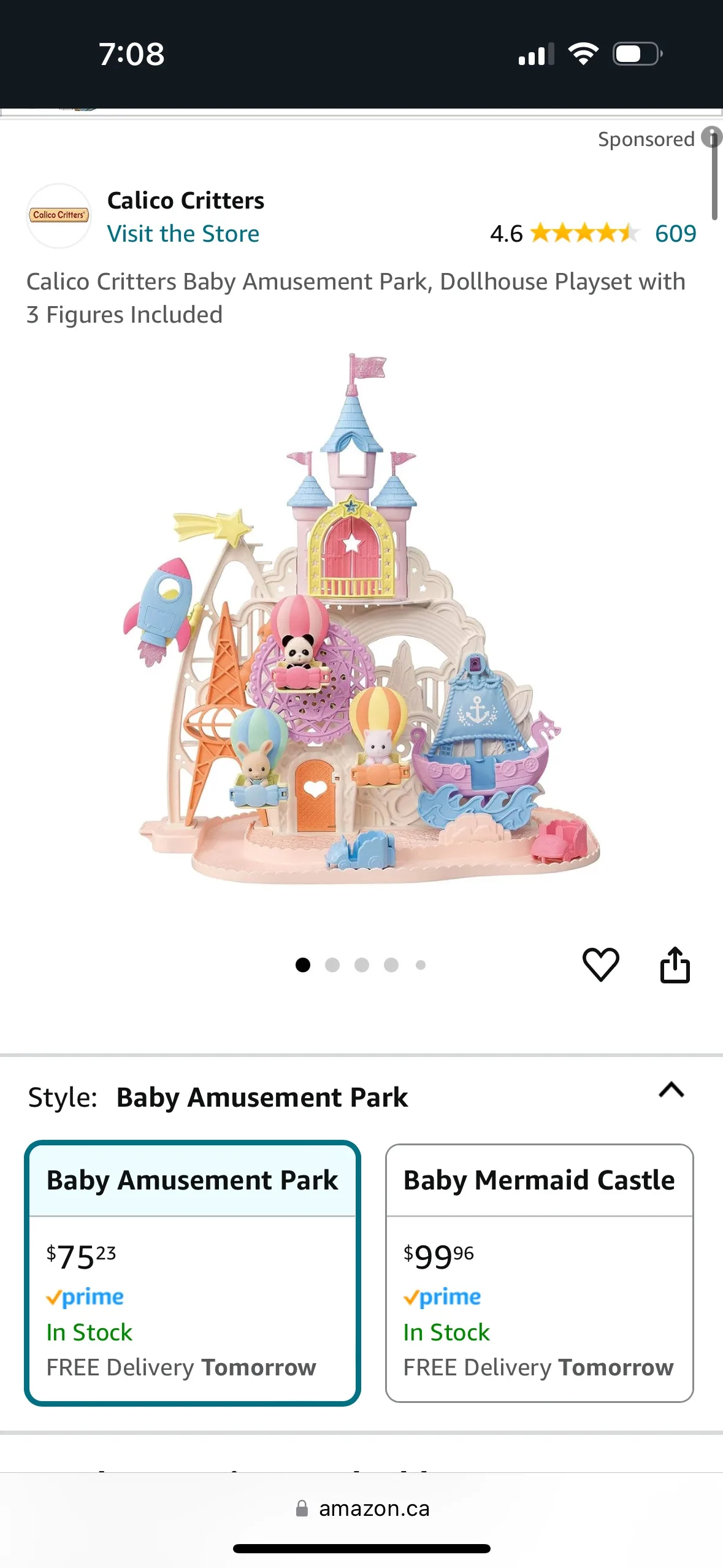 Calico Critters Baby Amusement Park image indicator(7)