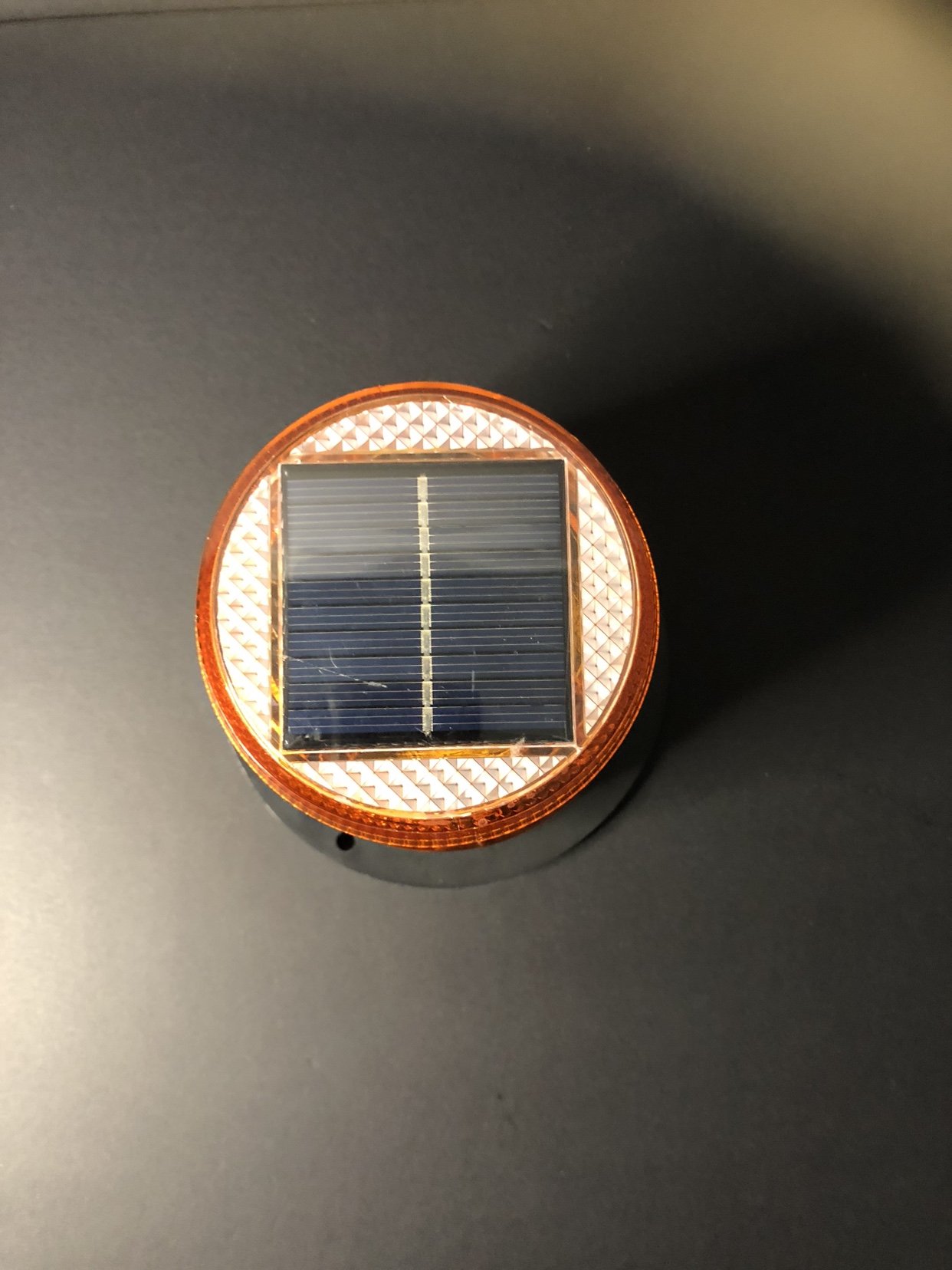 Solar Powered  LED Beacon Warning Light - photo 3