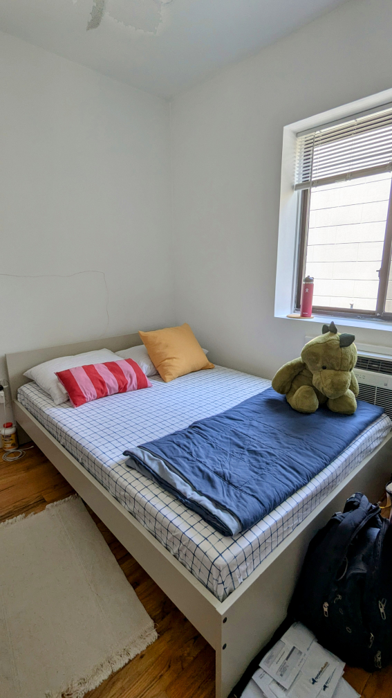 IKEA Full Size Bed Frame and Firm Mattress