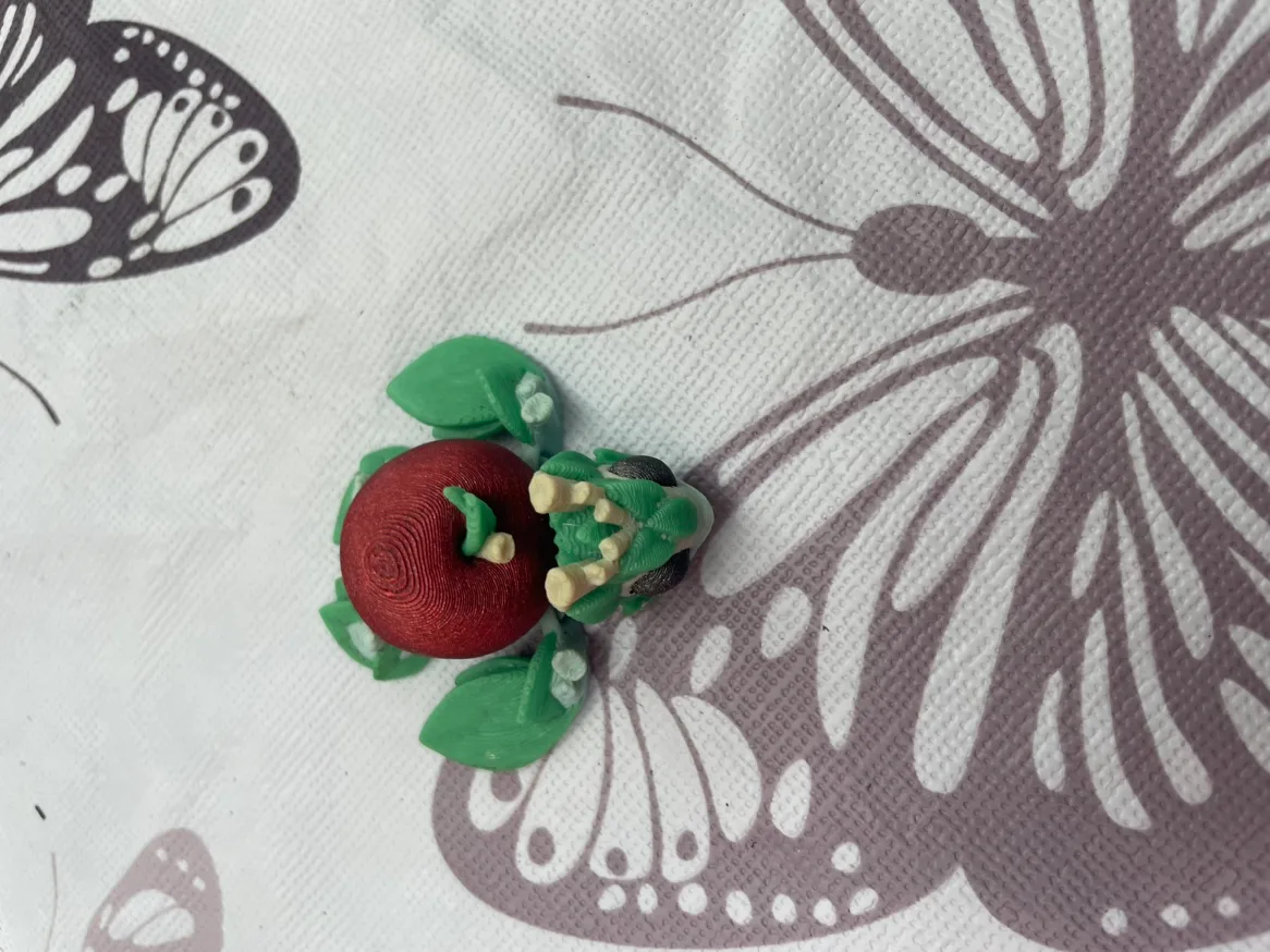 Cute 3D Printed Turtle - #freecycle thumbnail