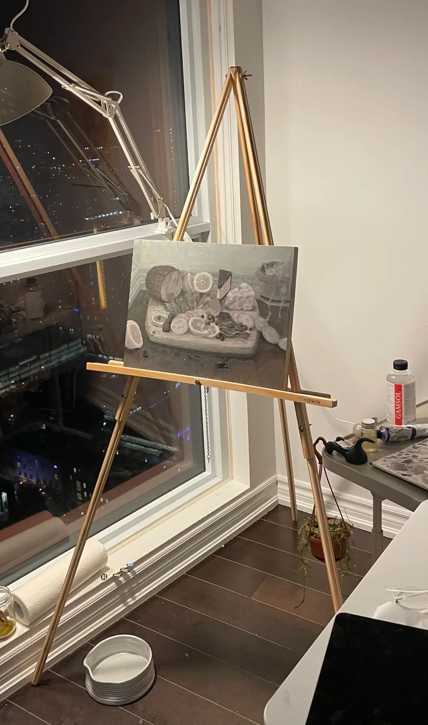 Wooden Tripod Easel Stand image indicator(2)