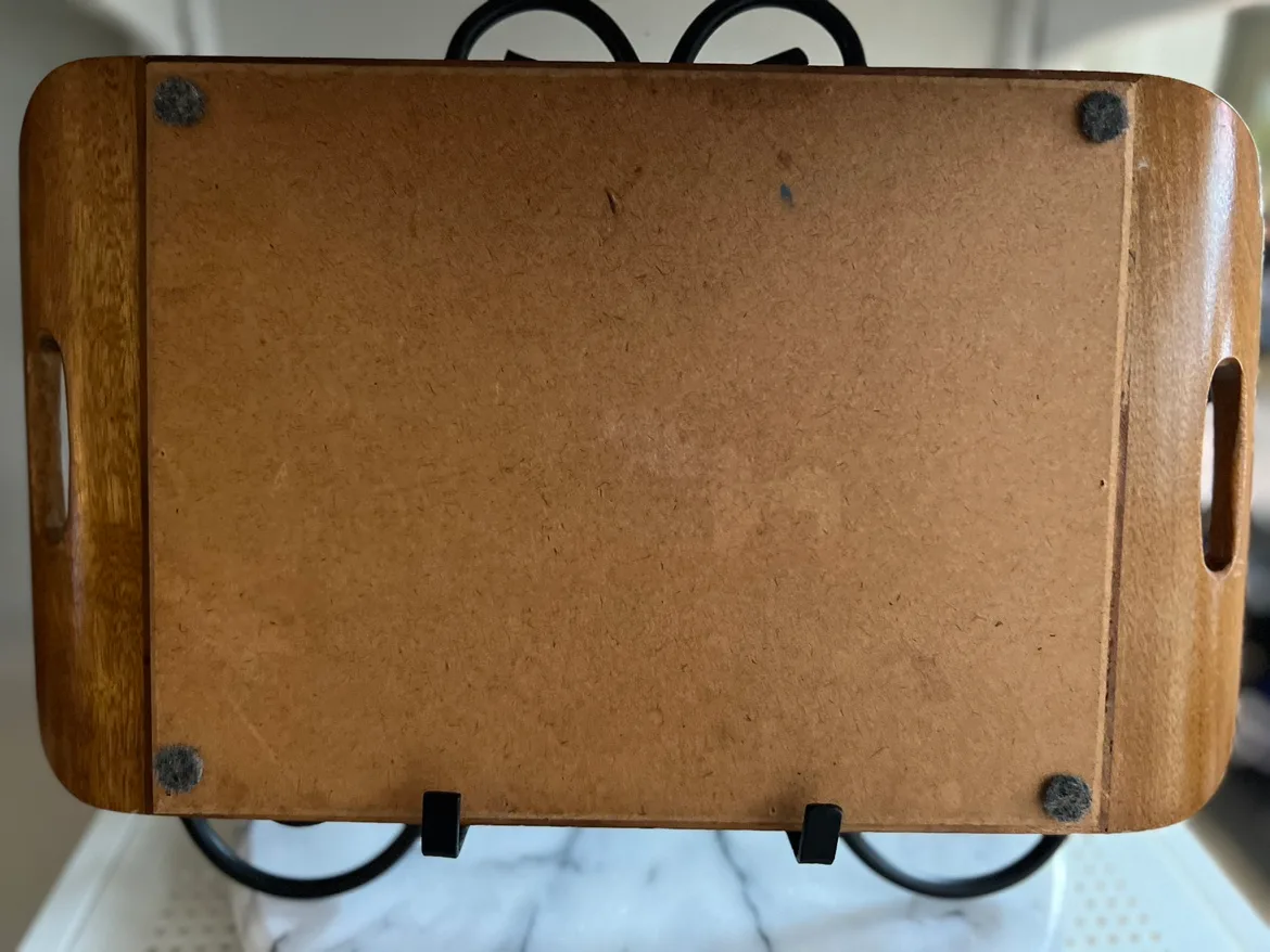 MCM Wooden Tray with Parrot Design image indicator(6)