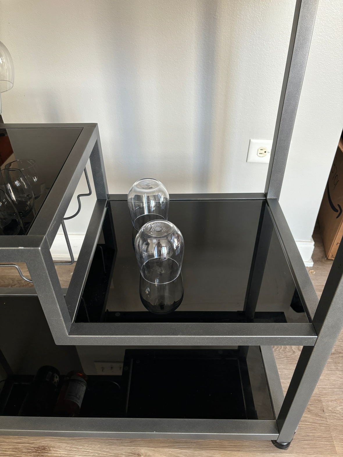 Modern Tempered Glass Bar Cart - photo 5
