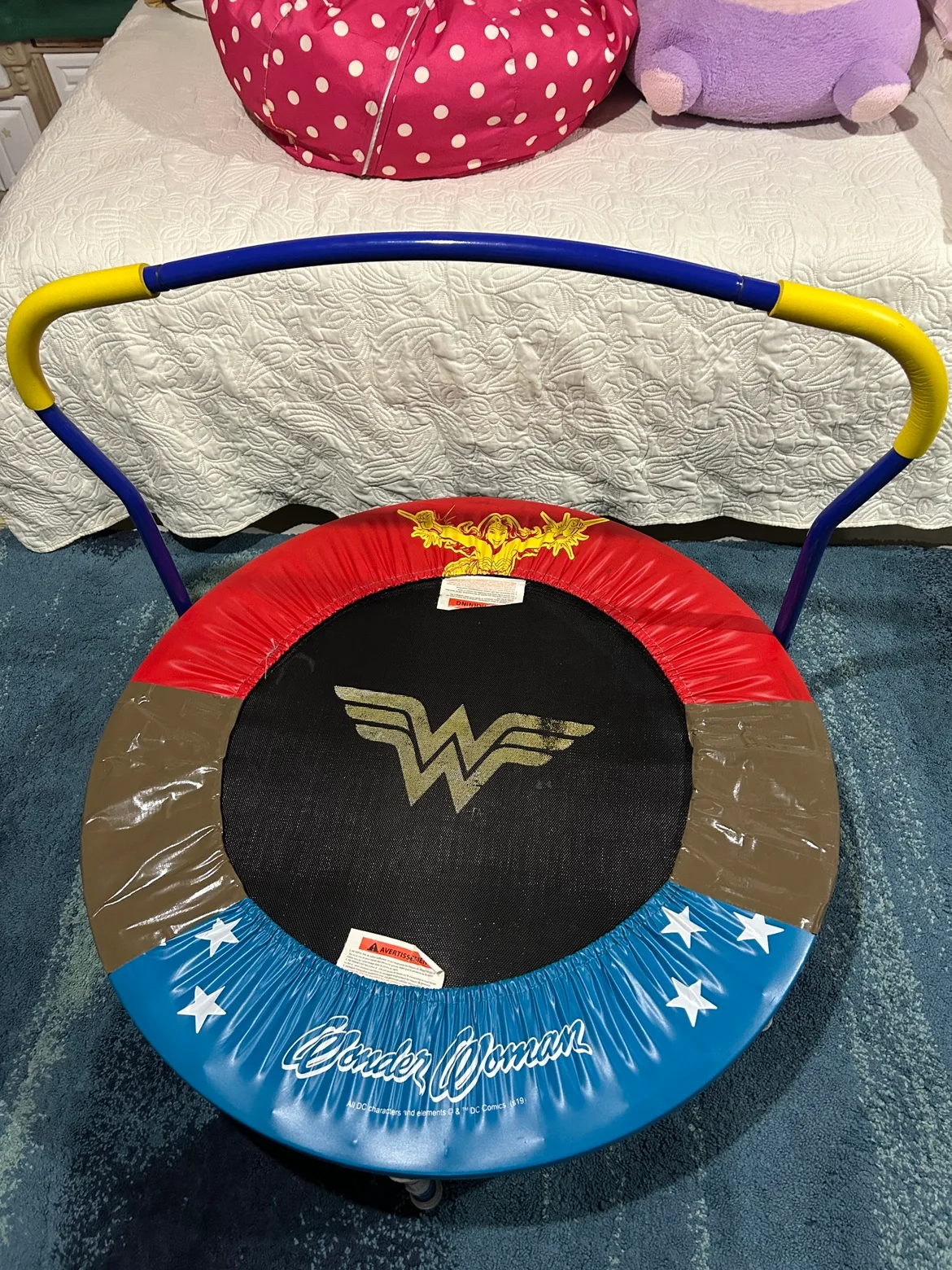 Wonder Woman Mini Trampoline thumbnail