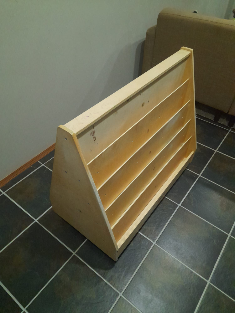 Kids Wooden Book Shelf