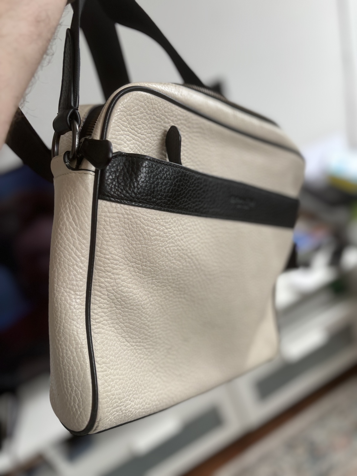 Coach Leather Crossbody Bag