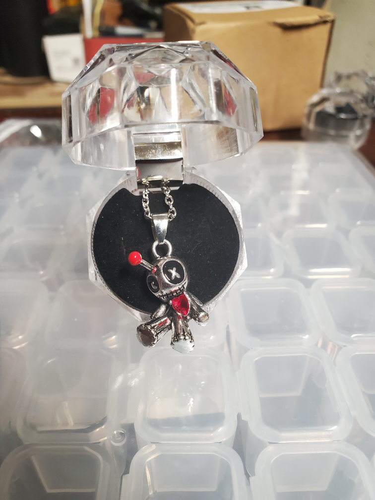 Voodoo Doll Necklace - photo 2