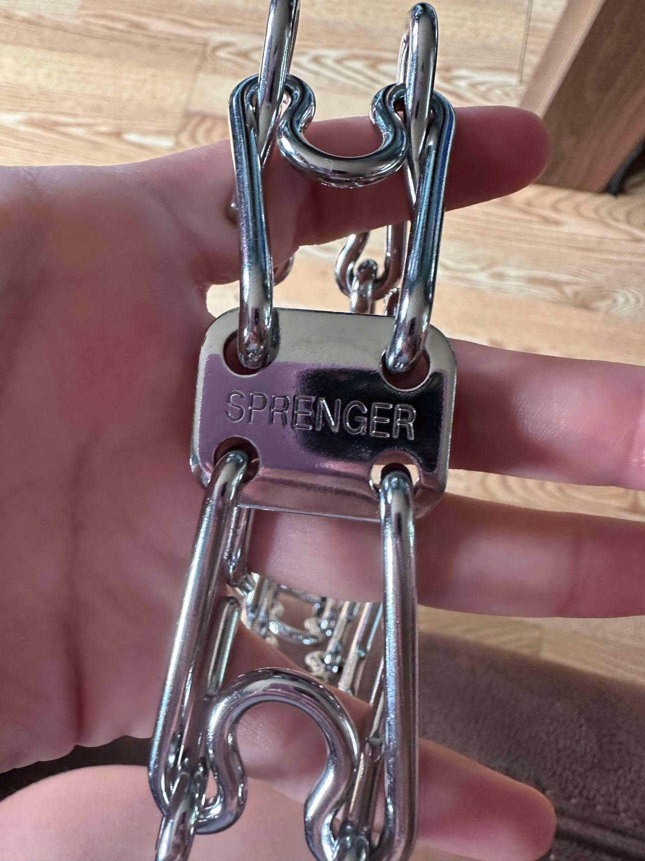 Sprenger Chrome Plated Dog Chain Collar - photo 2