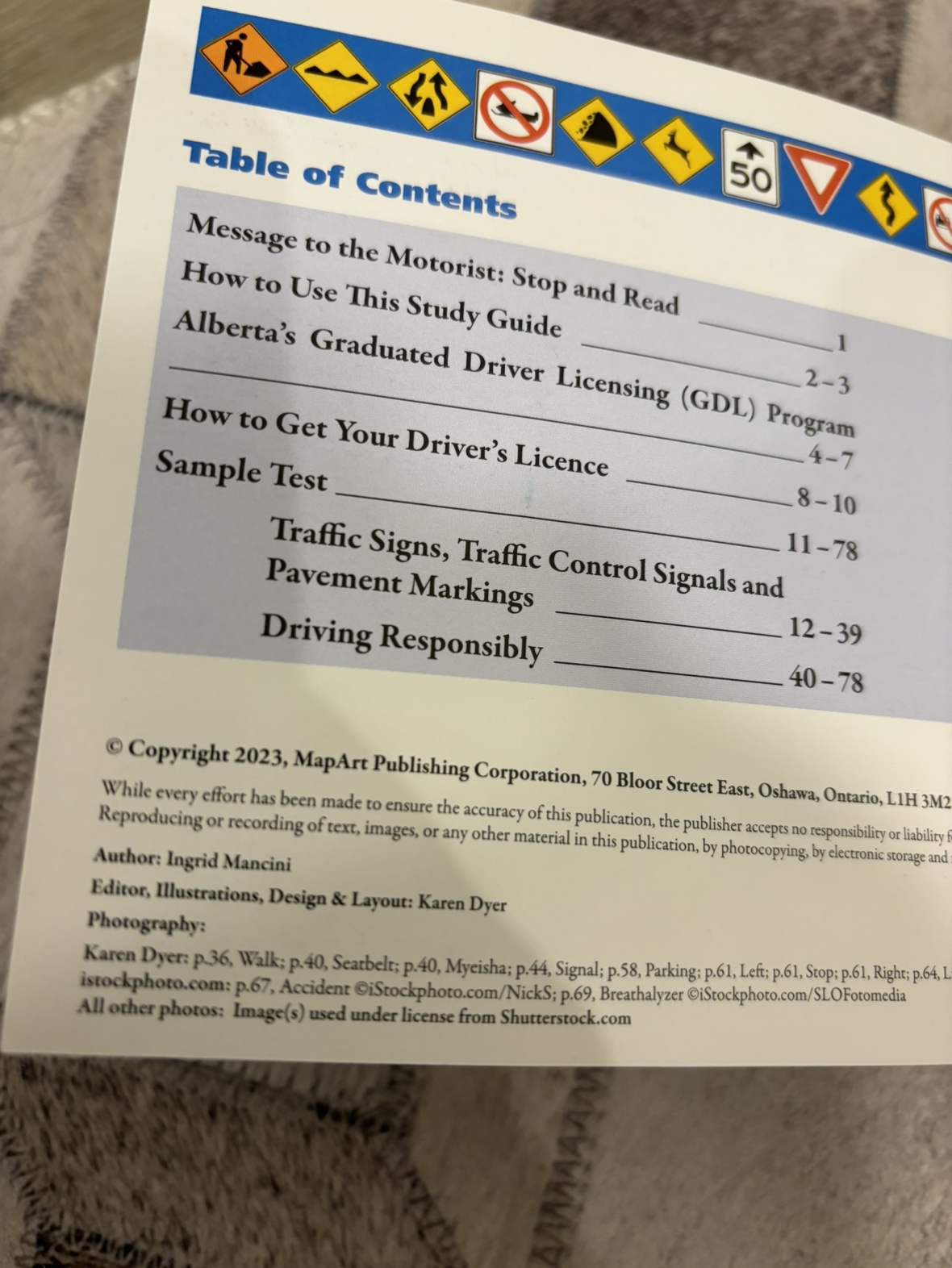Alberta Driver's Study Guide - photo 2