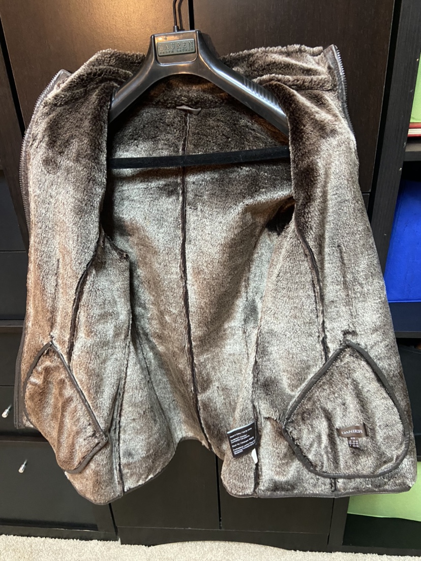 Danier brown leather jacket - photo 3
