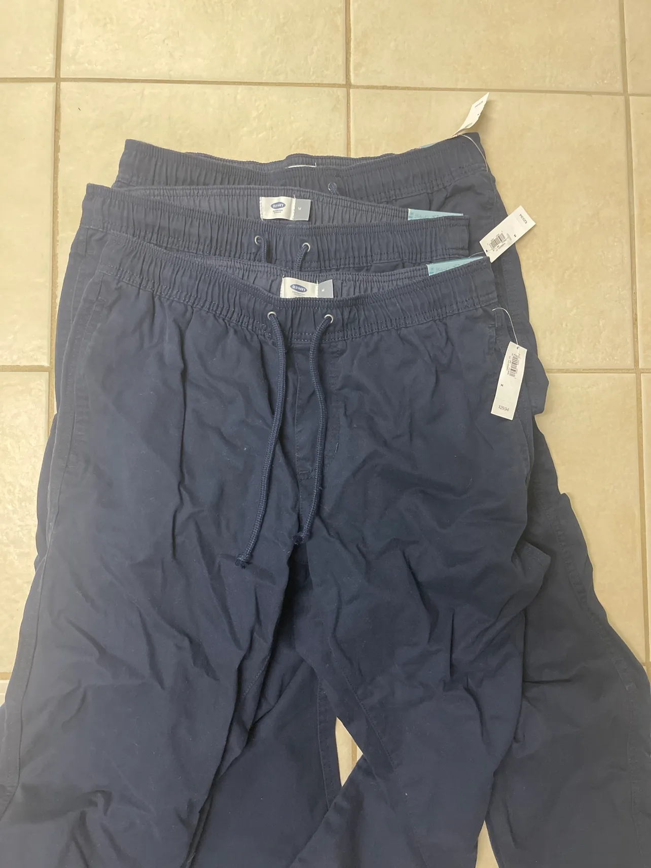 Navy Blue school or work pants image indicator(7)