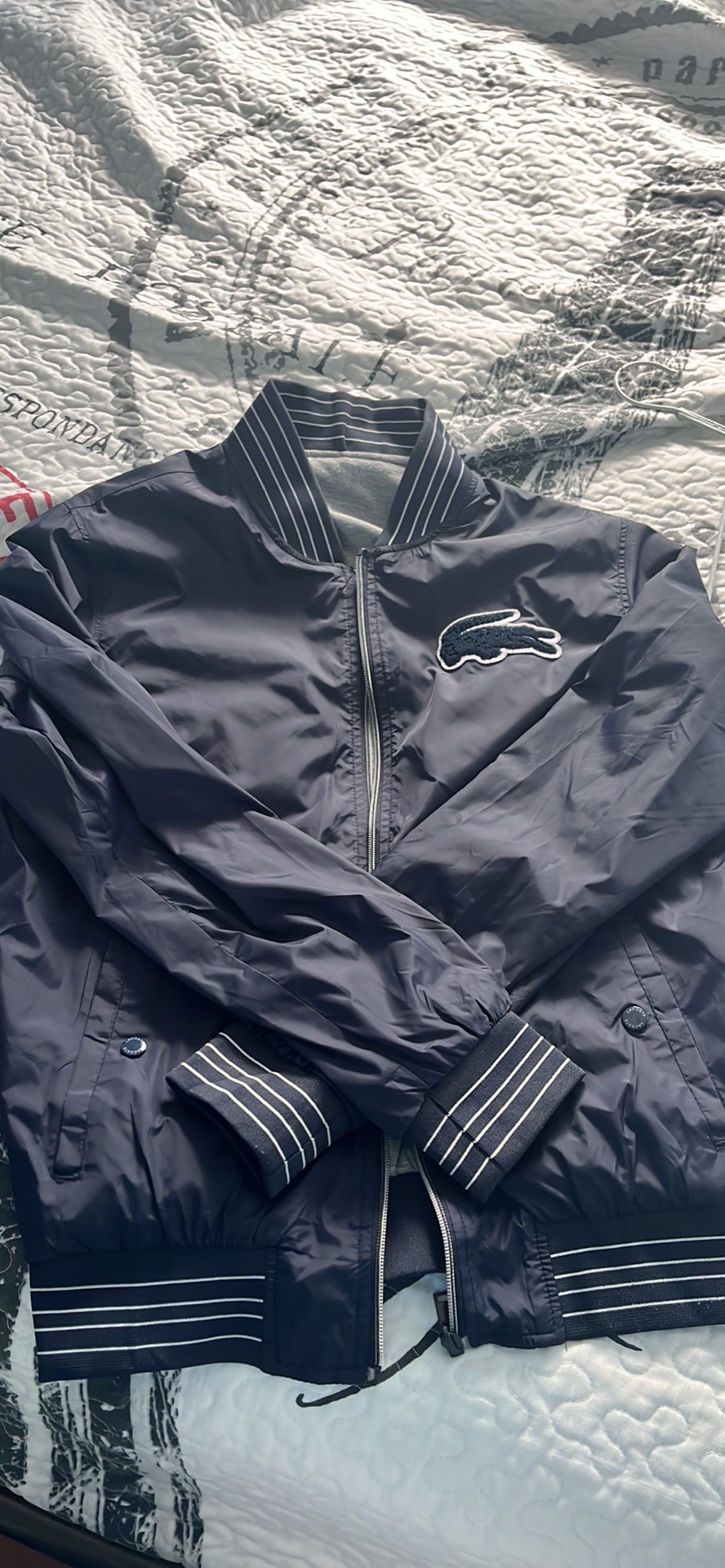 Lacoste Reversible Bomber Jacket - photo 2