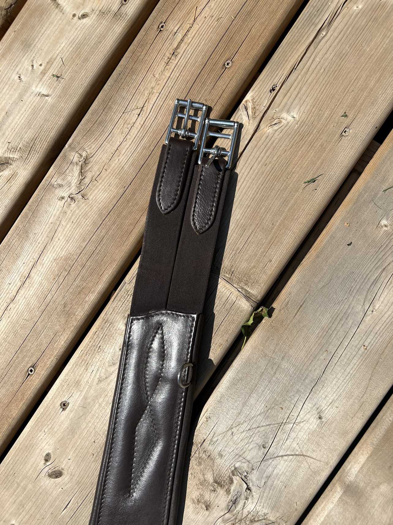 Val Du Bois 54” Anatomical Leather Girth - photo 4