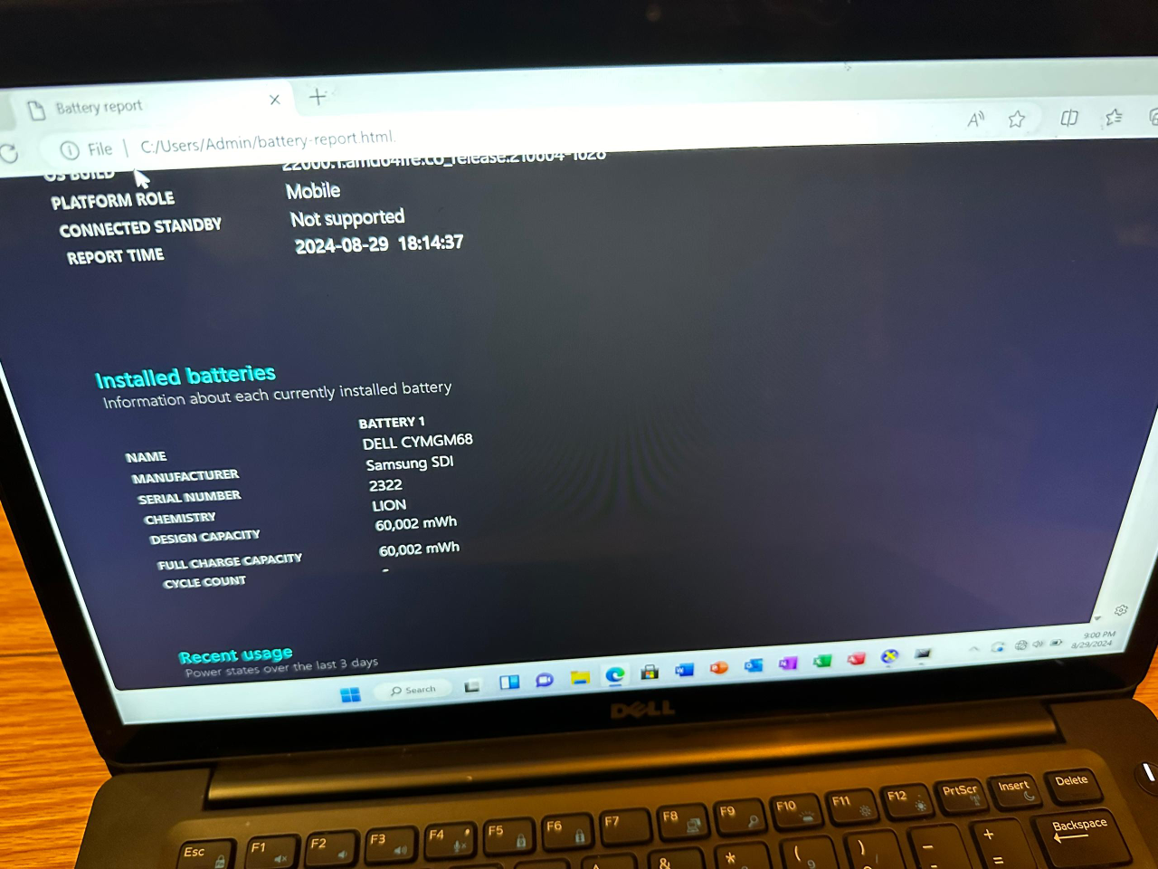 Dell 7480 16GB touchscreen 256SSD - photo 5