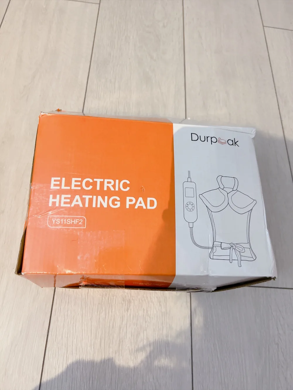 🥕Open box🥕 Weighted Electric Heating Pad for Neck and Shoulder image indicator(7)