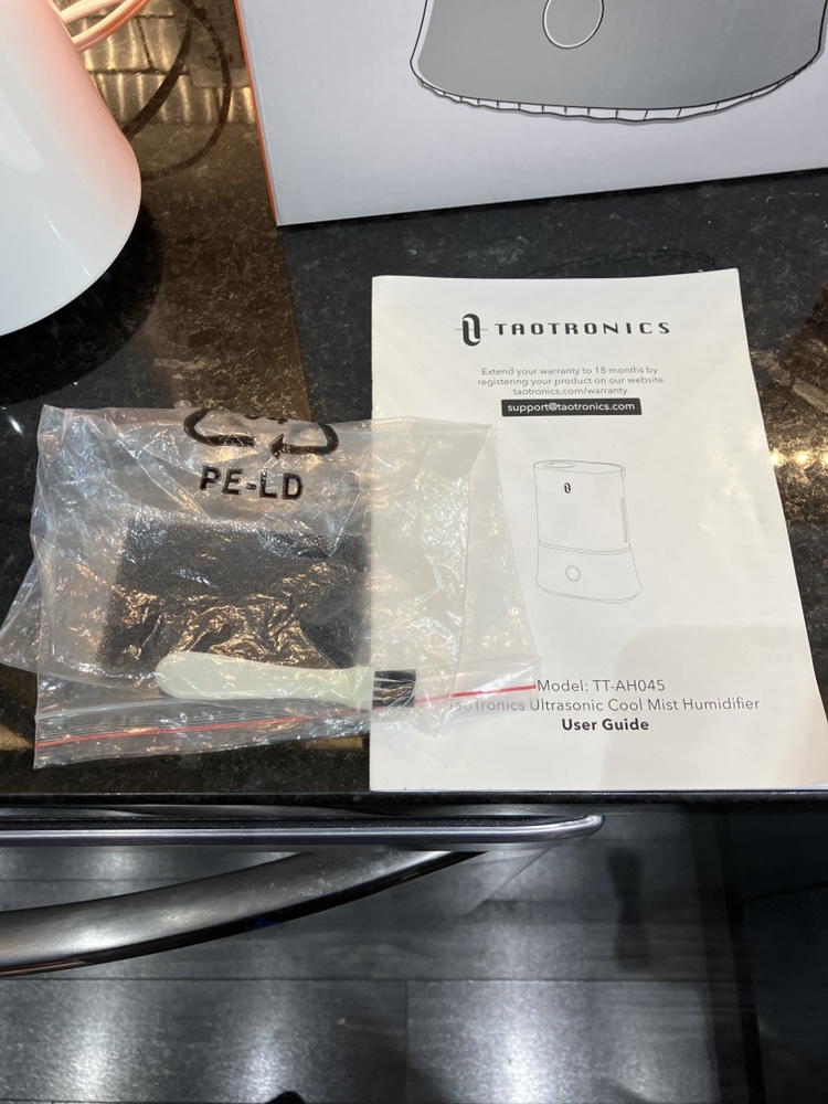 Taotronics Ultrasonic Cool Mist Humidifier - photo 4