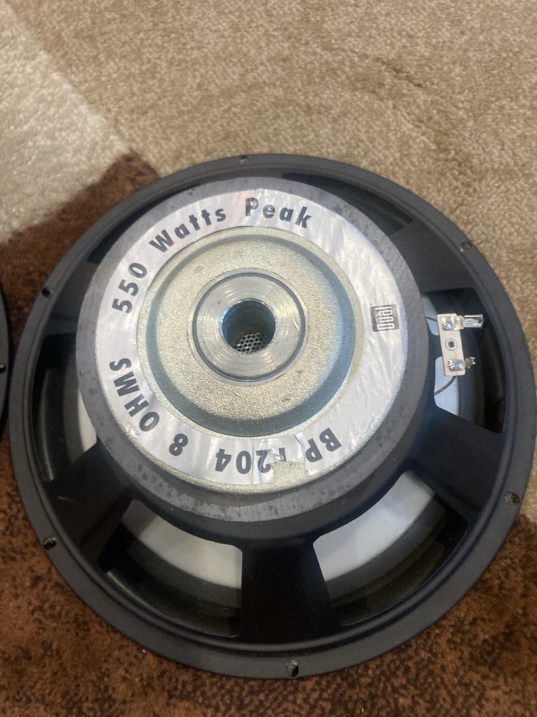 Pair of 12" Subwoofers - photo 2