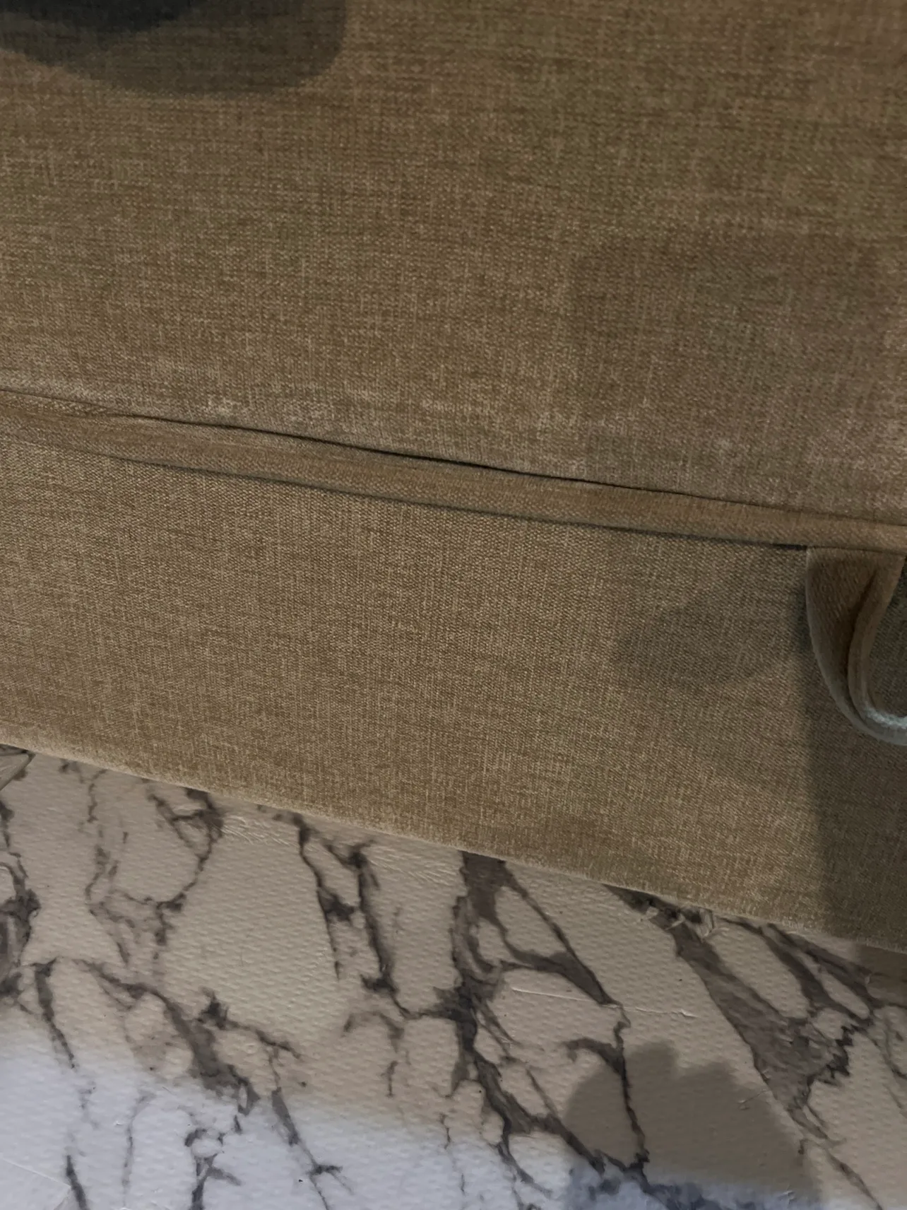 Taupe Large Storage Ottoman image indicator(10)