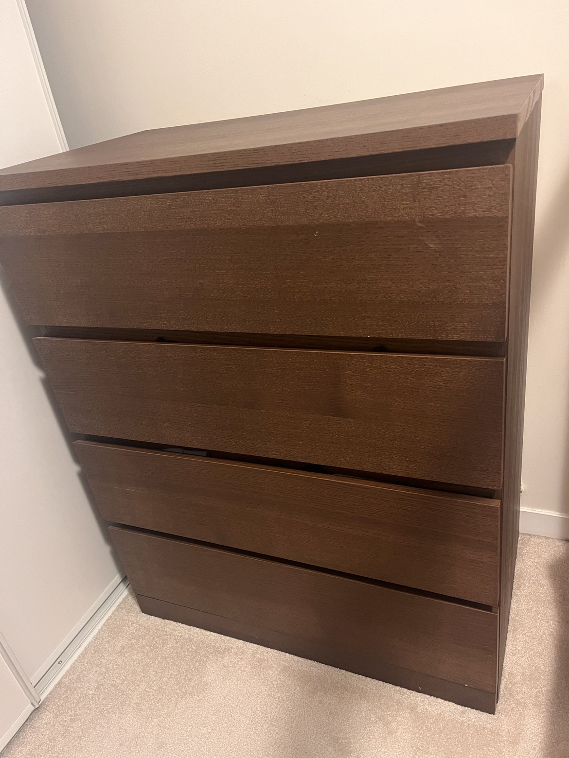 IKEA malm 4-drawer chest