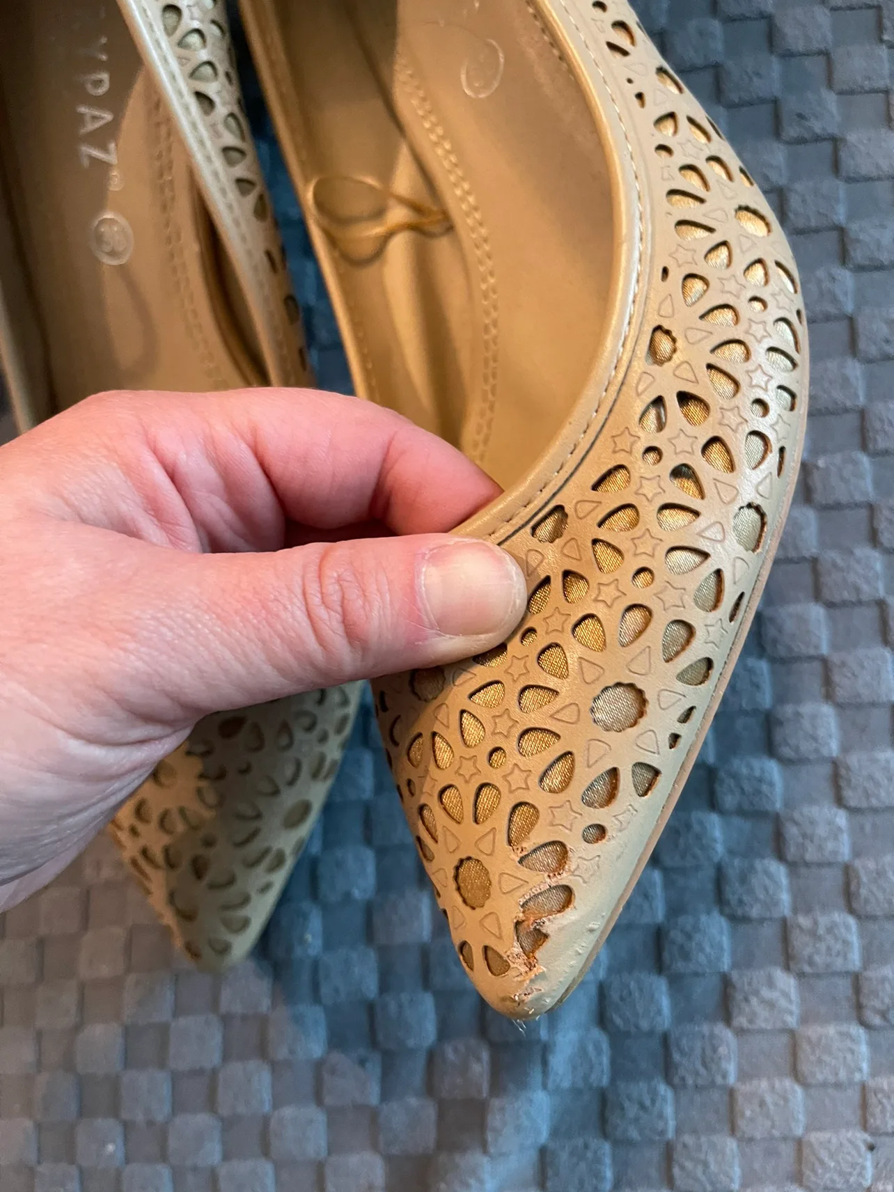 Marypaz Beige Heels Size 38 #freecycle image indicator(3)