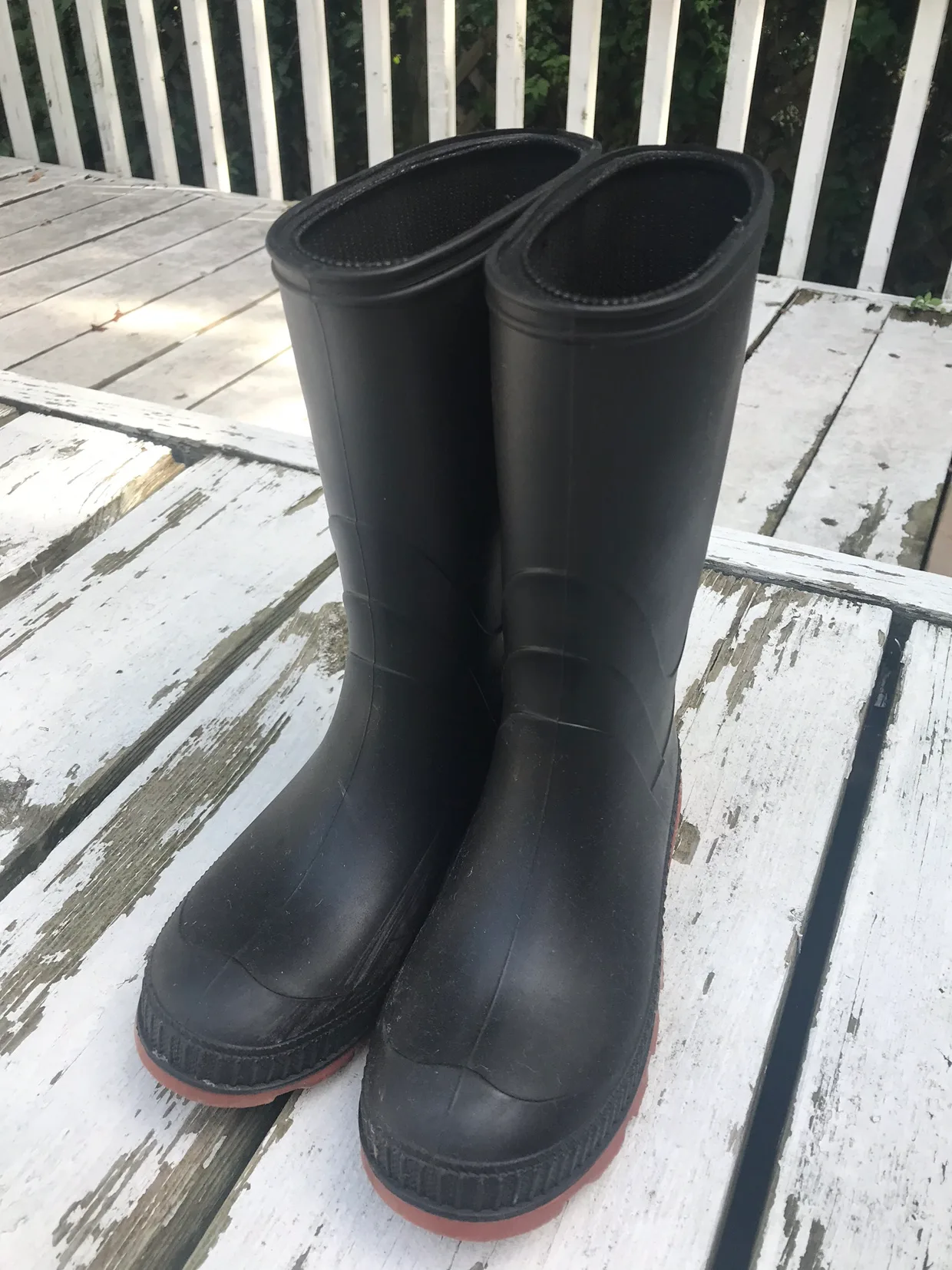 Black Rubber Rain Boots for Kids image indicator(2)