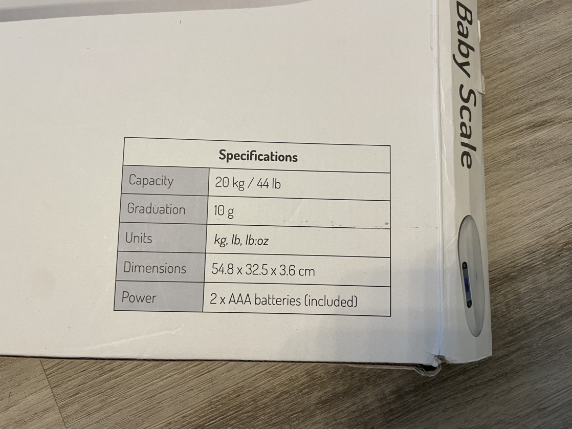 Smartweigh Digital Baby Scale - photo 2