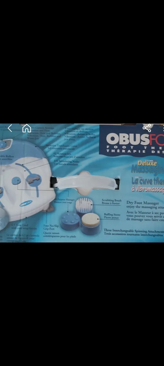 ObusForme Foot Spa image indicator(3)