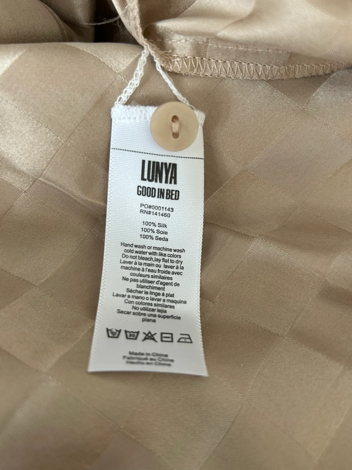 Lunya Good In Bed Silk Pajama Set image indicator(2)