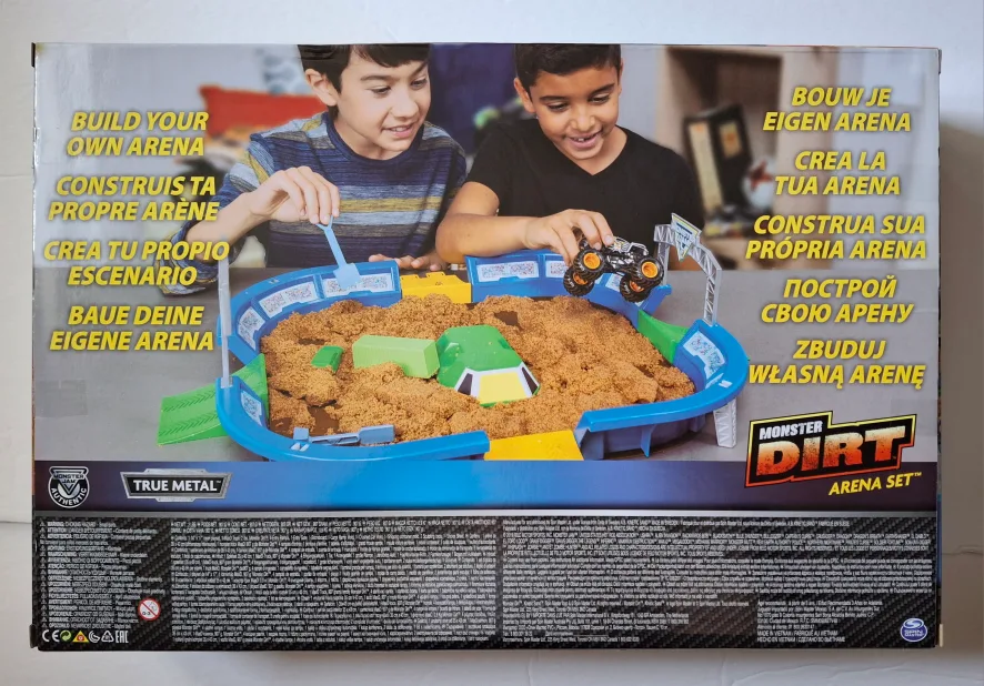 Monster Jam Monster Dirt Arina Kinetic Sand Playset image indicator(5)