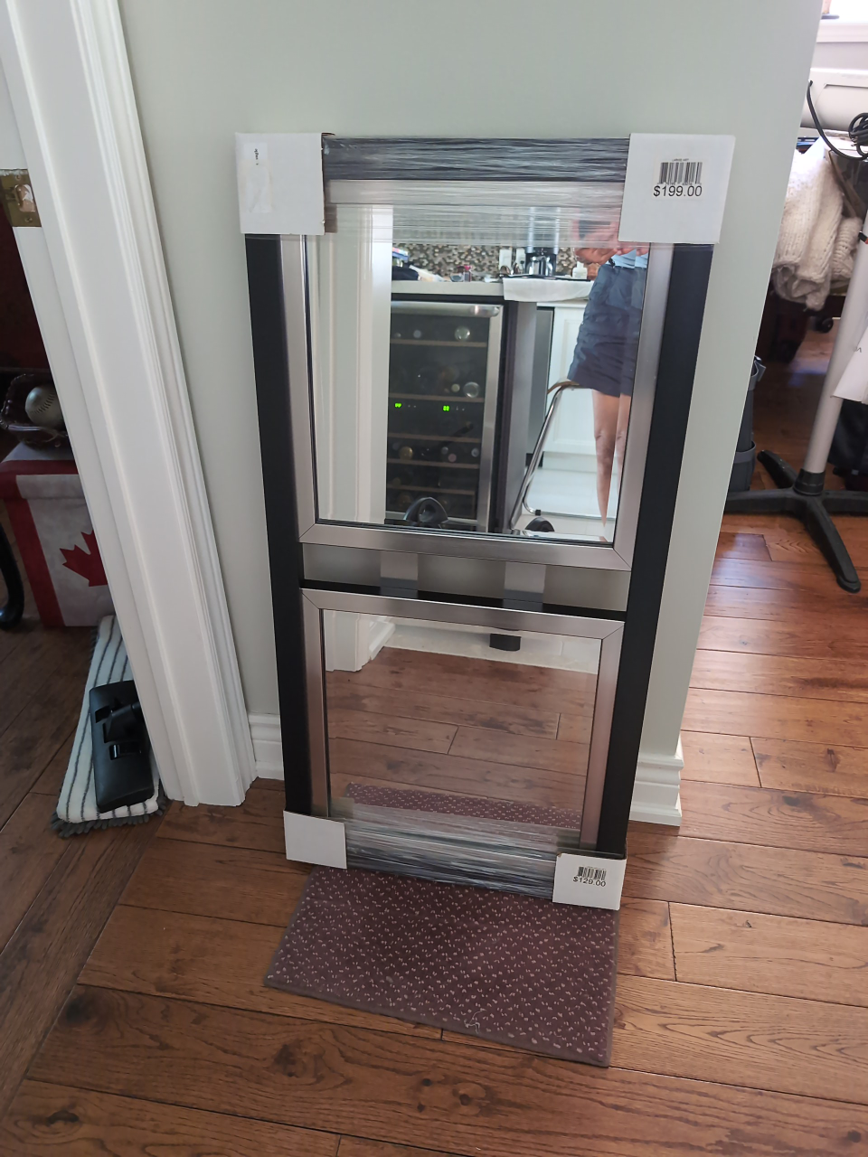 New 2 framed mirror