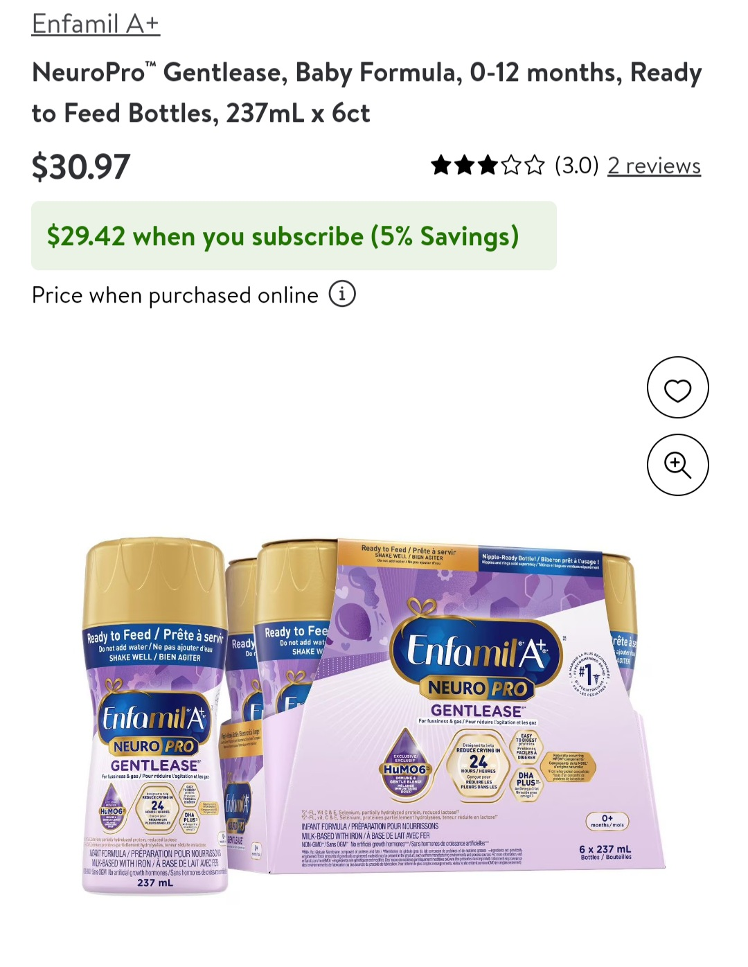 Enfamil A+ Neuropro Gentlease