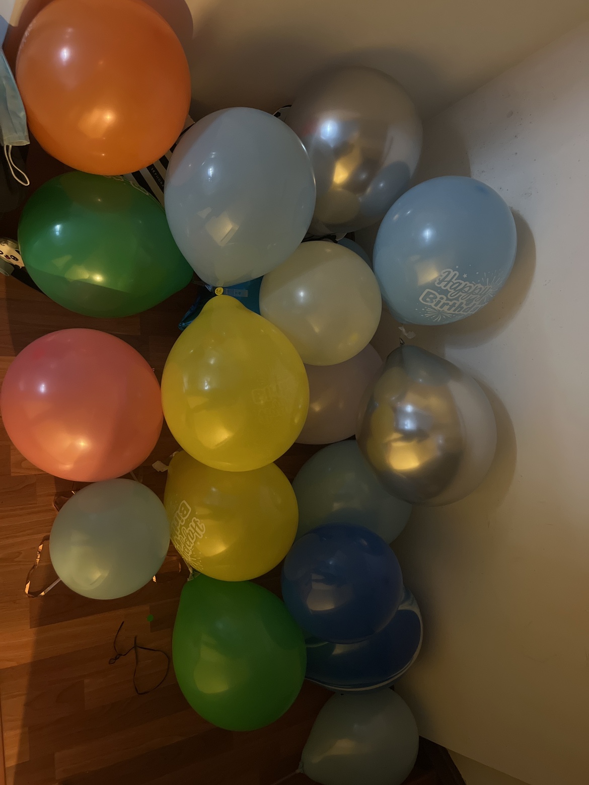 Assorted birthday Balloons