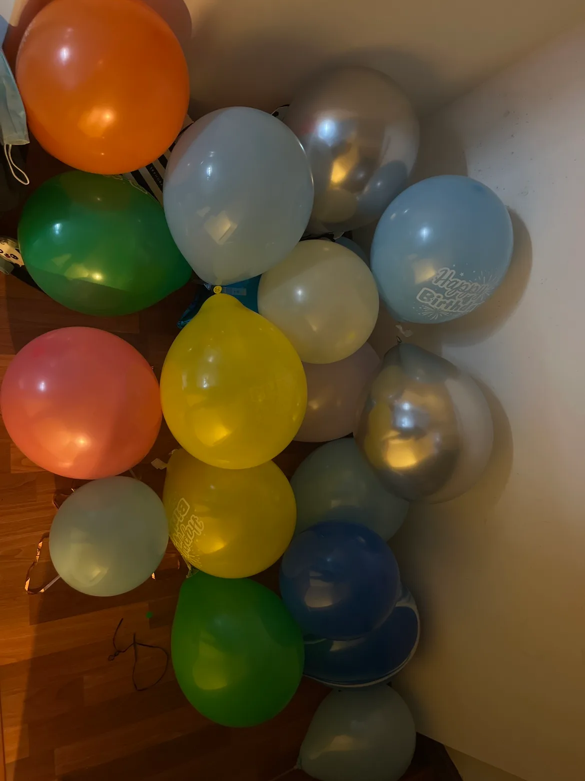 Assorted birthday Balloons