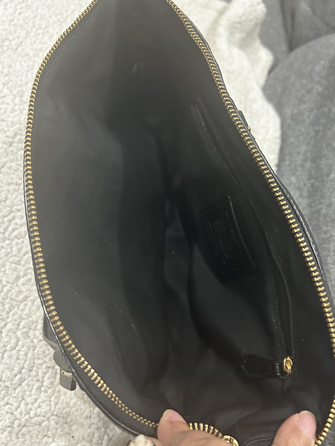 Coach Black Leather Handbag - photo 3