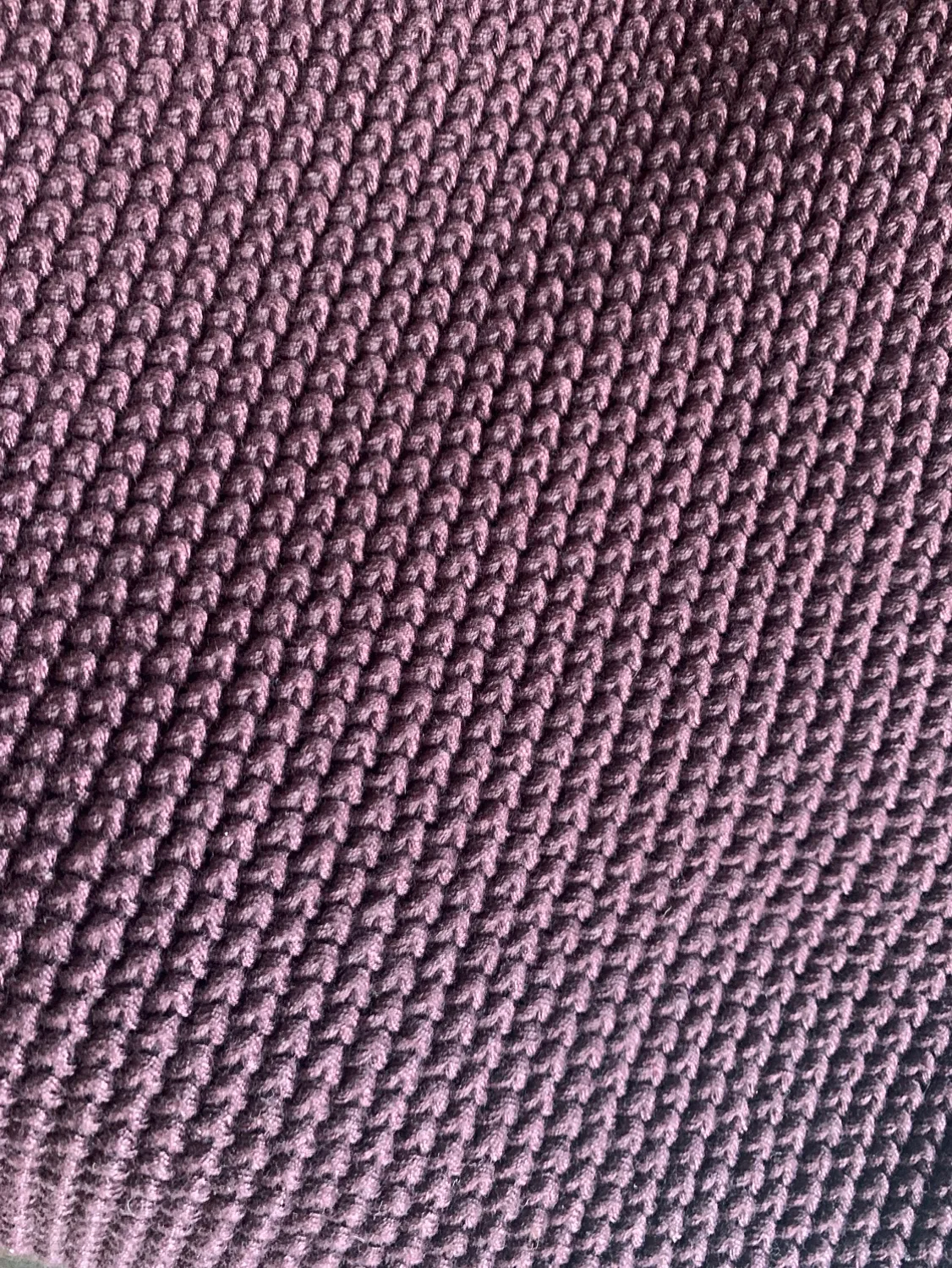 Faux Fur Knitted Purple Vest image indicator(9)