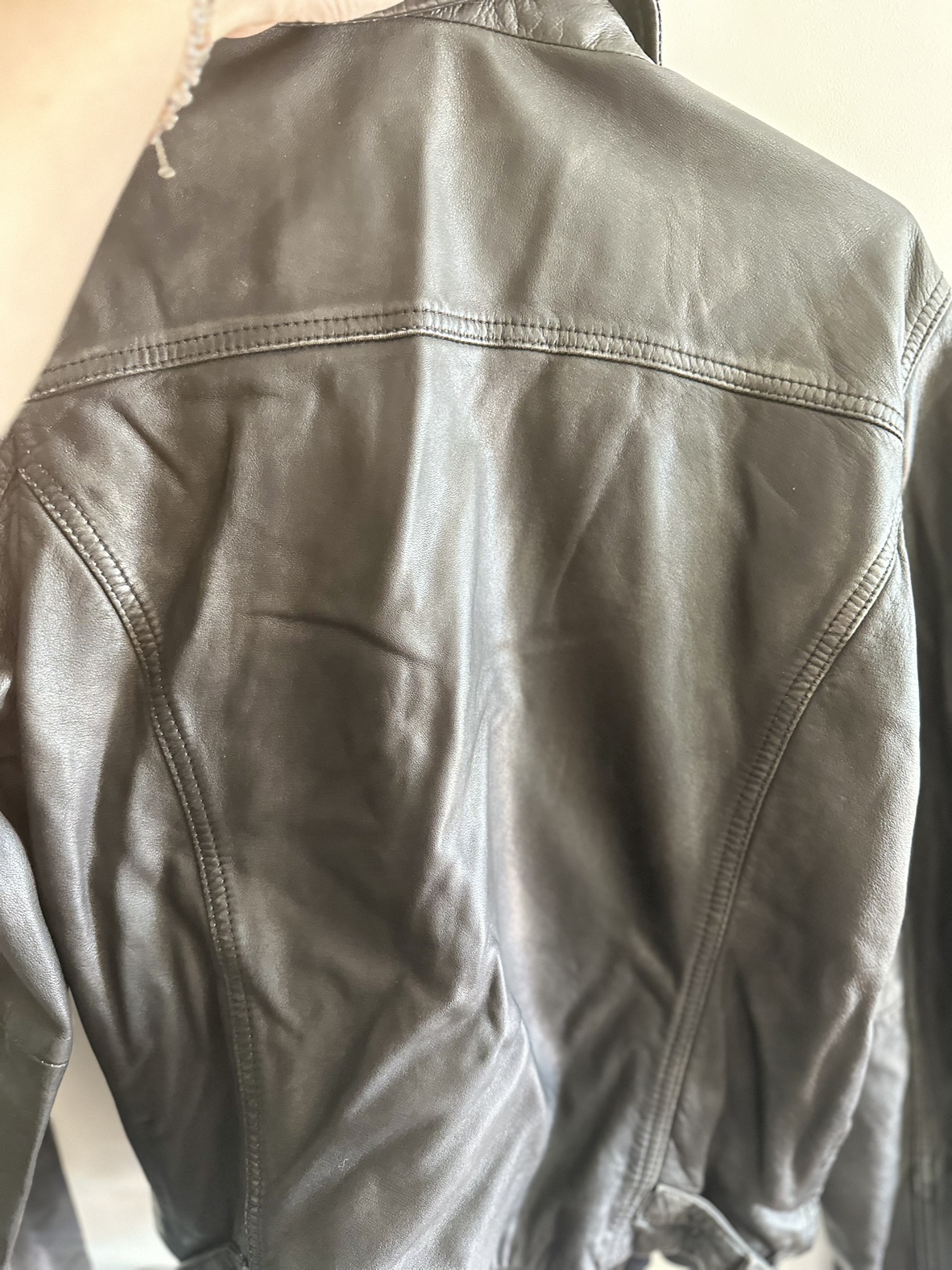Topshop Black Leather Jacket - photo 5